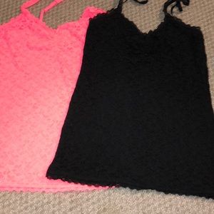 2 aerie lace tank tops. Perfect condition.